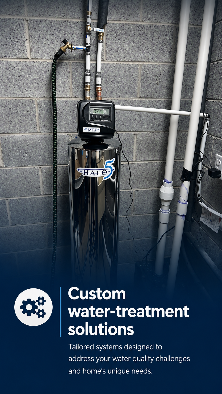 Custome water-treatment solutions plumbing Nashville Tennessee